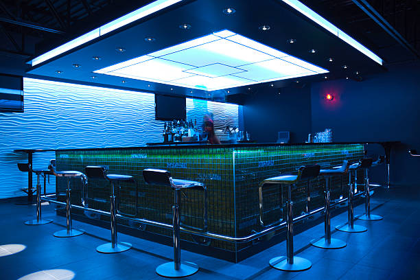 Bar Photo Shoot – Spacious Blue